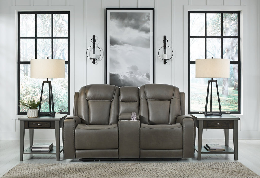 Card Player Power Reclining Loveseat