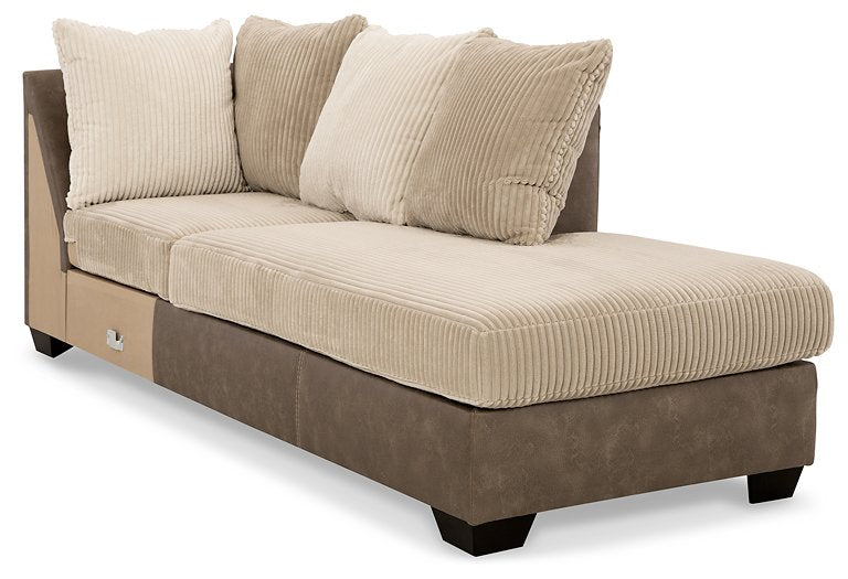 Keskin 2-Piece Sectional with Chaise