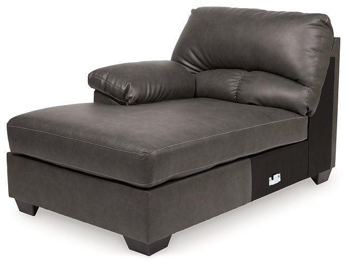 Aberton 3-Piece Sectional with Chaise