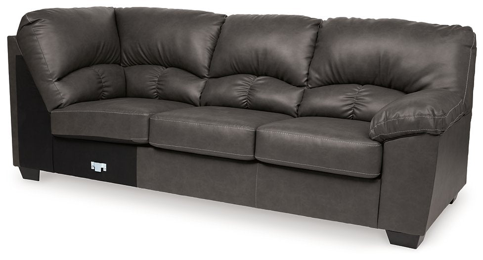 Aberton 3-Piece Sectional with Chaise