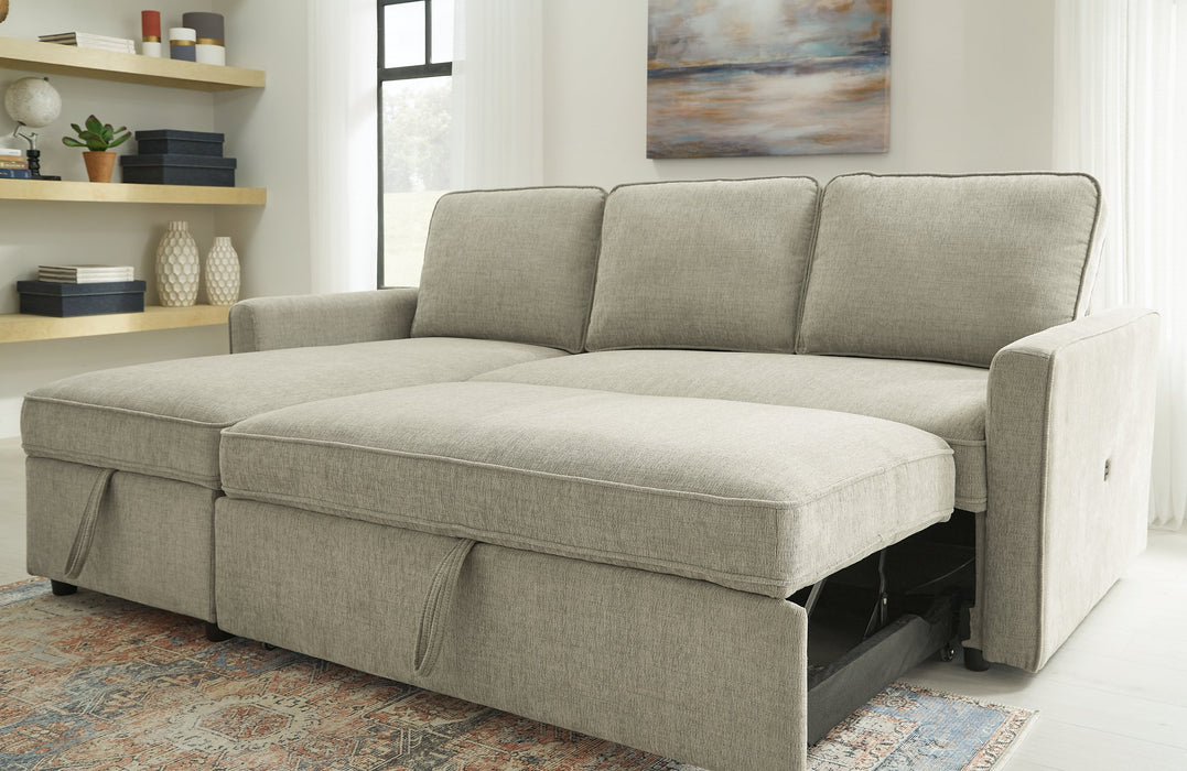 Kerle 2-Piece Sectional with Pop Up Bed