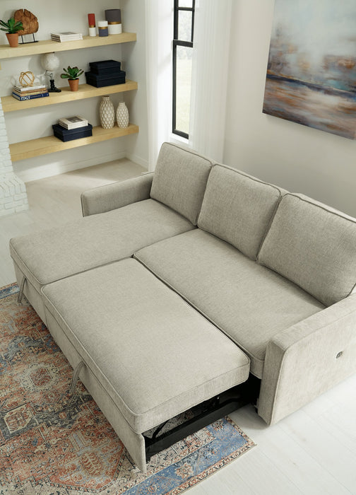 Kerle 2-Piece Sectional with Pop Up Bed