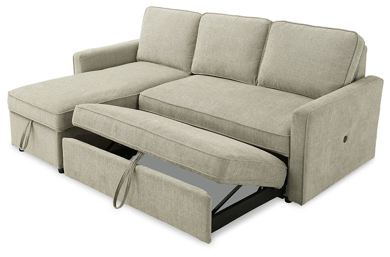 Kerle 2-Piece Sectional with Pop Up Bed