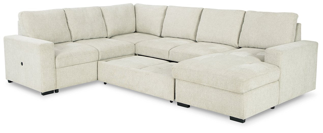 Millcoe 3-Piece Sectional with Pop Up Bed