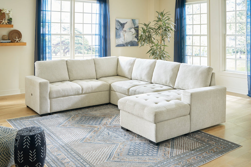 Millcoe 3-Piece Sectional with Pop Up Bed