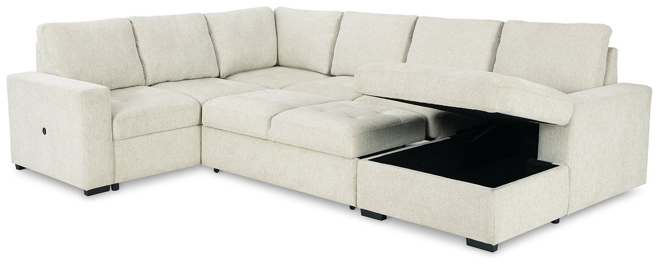 Millcoe 3-Piece Sectional with Pop Up Bed