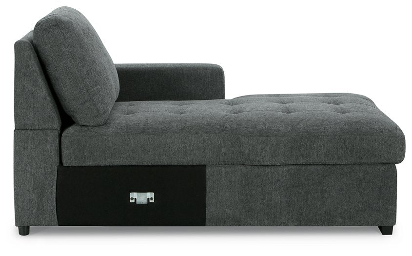 Millcoe 3-Piece Sectional with Pop Up Bed