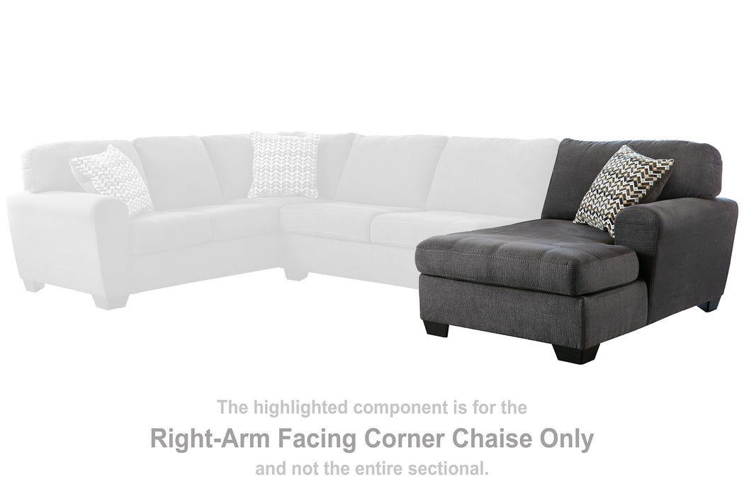 Ambee 3-Piece Sectional with Chaise