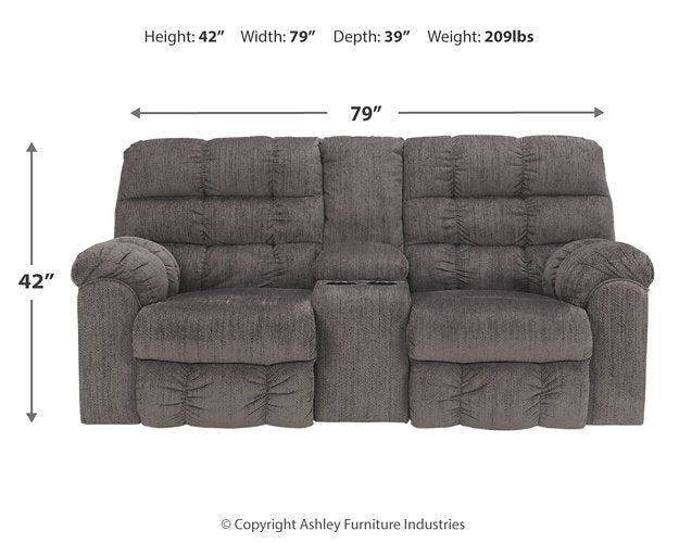 Acieona 3-Piece Reclining Sectional