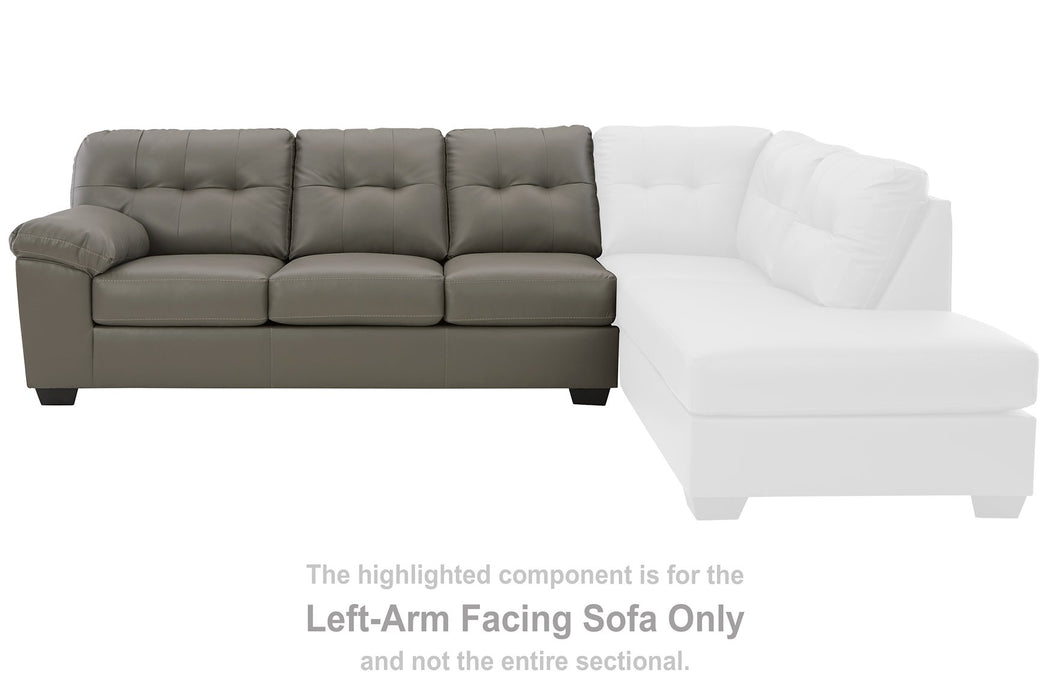 Donlen 2-Piece Sectional with Chaise