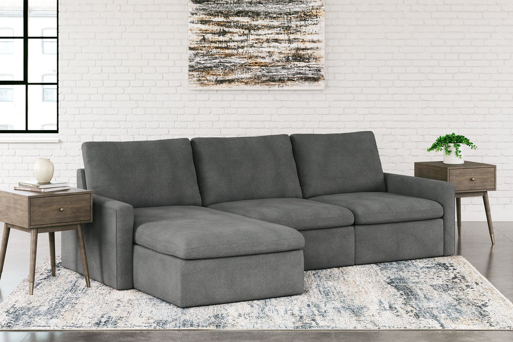 Hartsdale 3-Piece Left Arm Facing Reclining Sofa Chaise