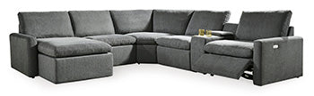 Hartsdale Power Reclining Sectional with Chaise