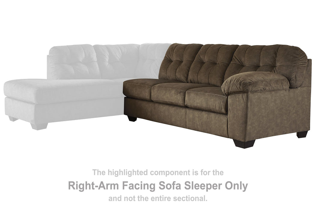 Accrington 2-Piece Sleeper Sectional with Chaise