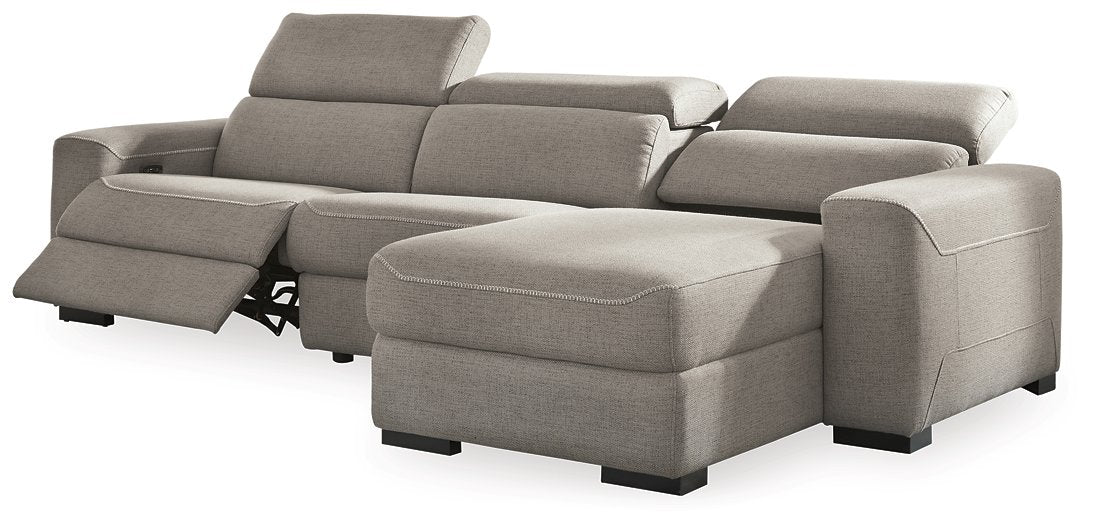 Mabton Power Reclining Sectional with Chaise