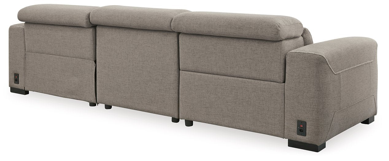 Mabton Power Reclining Sectional with Chaise