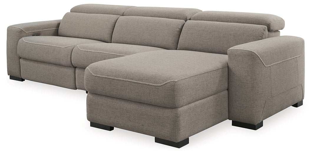 Mabton Power Reclining Sectional with Chaise