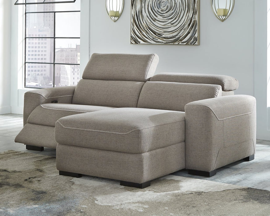 Mabton Power Reclining Sectional with Chaise