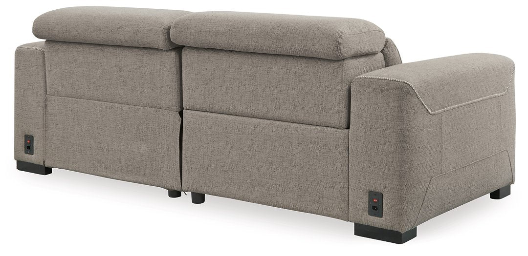 Mabton Power Reclining Sectional with Chaise