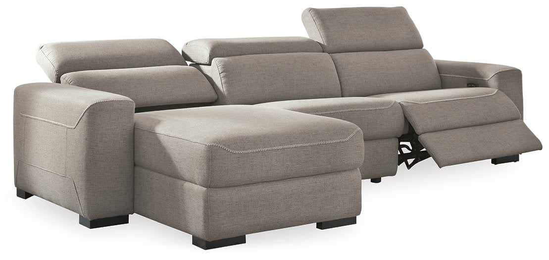 Mabton Power Reclining Sectional with Chaise