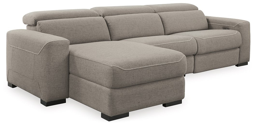 Mabton Power Reclining Sectional with Chaise