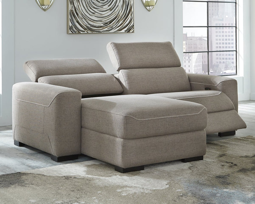 Mabton Power Reclining Sectional with Chaise