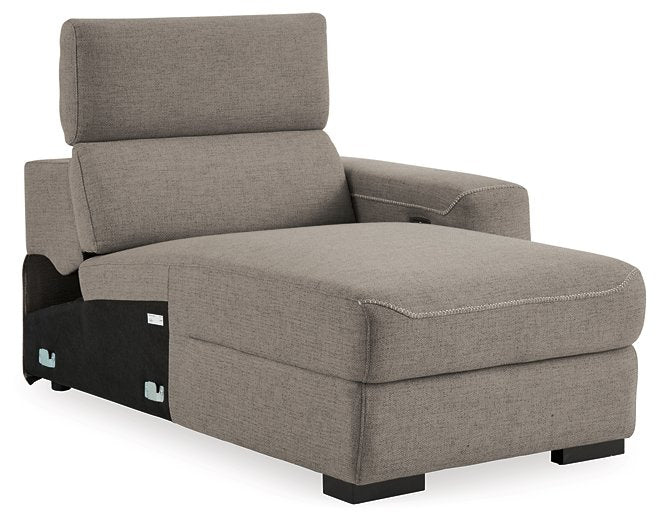 Mabton Power Reclining Sectional with Chaise