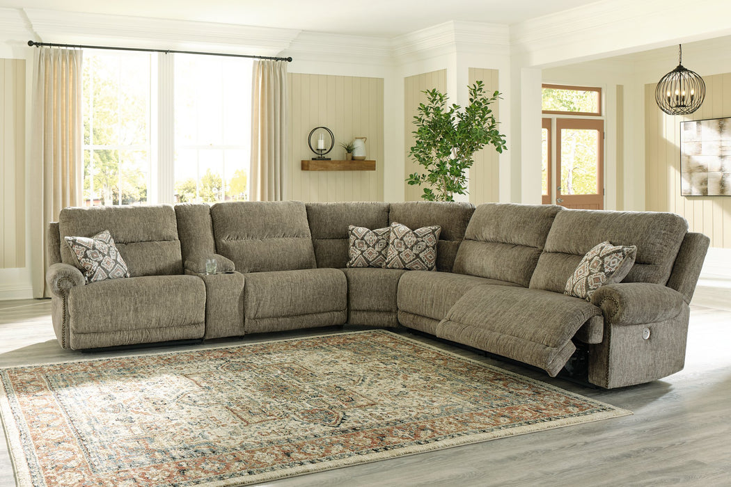 Lubec Power Reclining Sectional