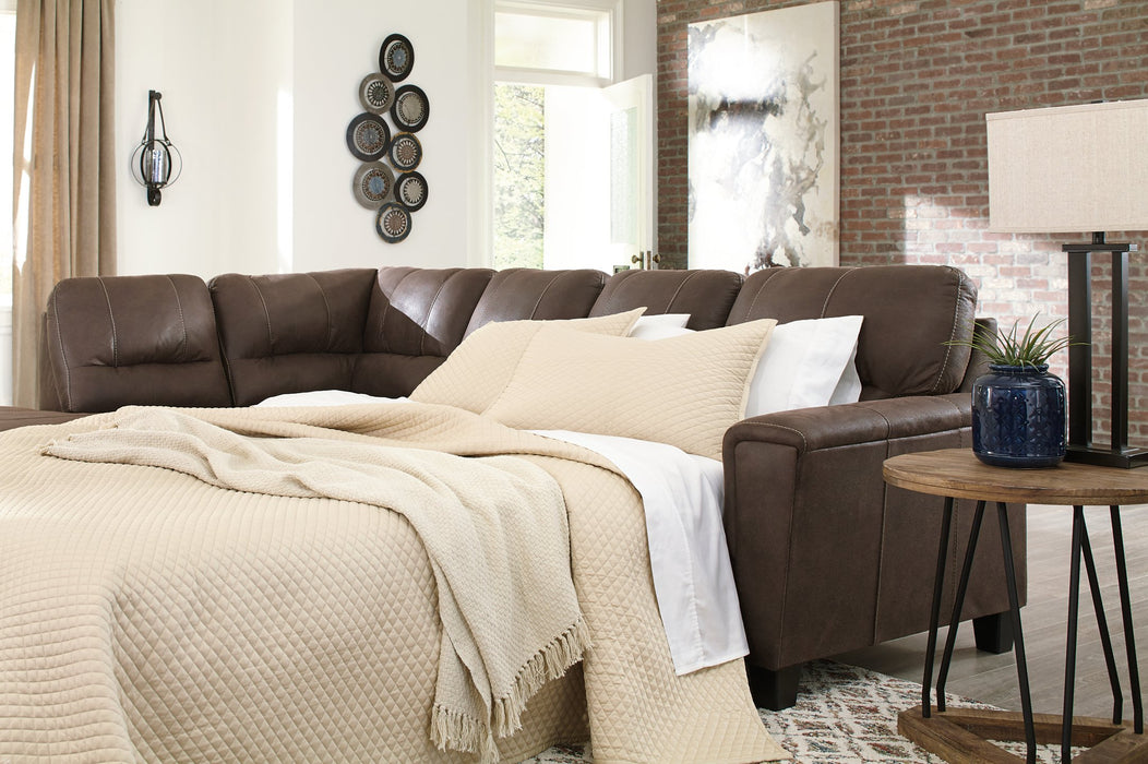 Navi 2-Piece Sleeper Sectional with Chaise