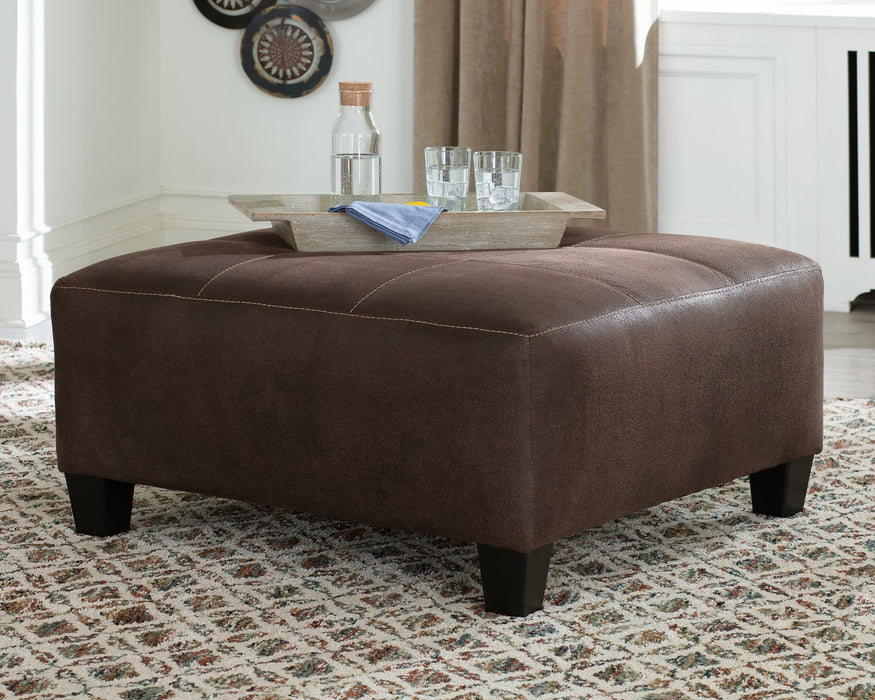 Navi Oversized Accent Ottoman