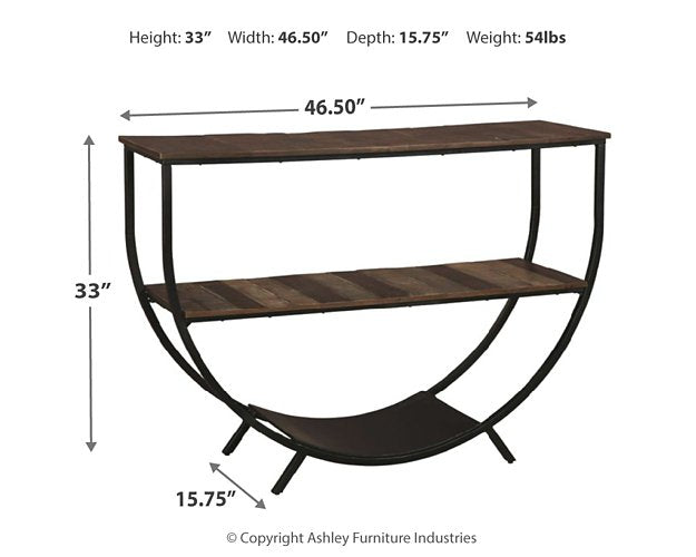 Lamoney Sofa/Console Table