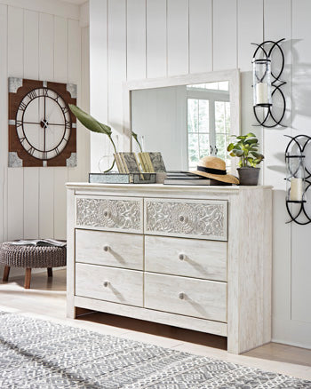 Paxberry Dresser and Mirror