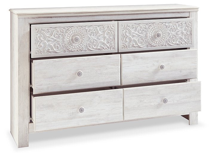 Paxberry Dresser and Mirror