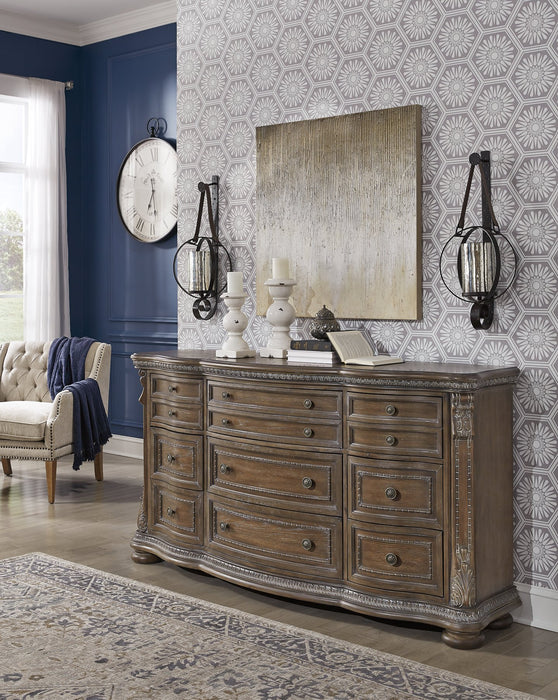 Charmond Dresser and Mirror