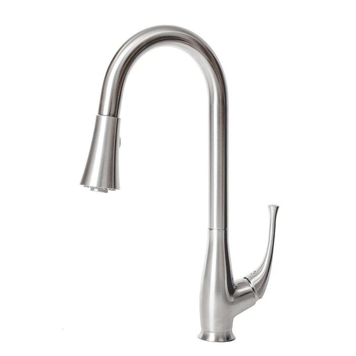 ZLINE Castor Pull Down Kitchen Faucet in Brushed Nickel (CAS-KF-BN)