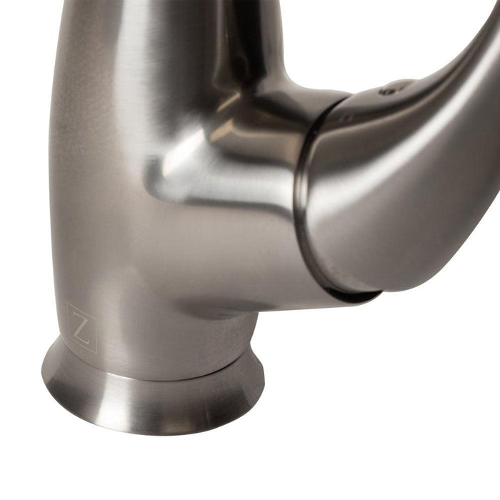 ZLINE Castor Pull Down Kitchen Faucet in Brushed Nickel (CAS-KF-BN)