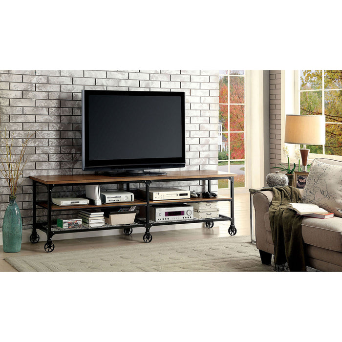 VENTURA II Medium Oak 72" TV Stand