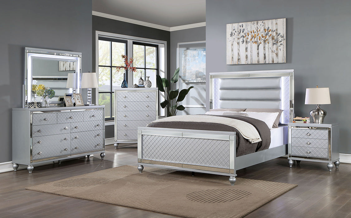 CALANDRIA 5 Pc. Queen Bedroom Set w/ Chest