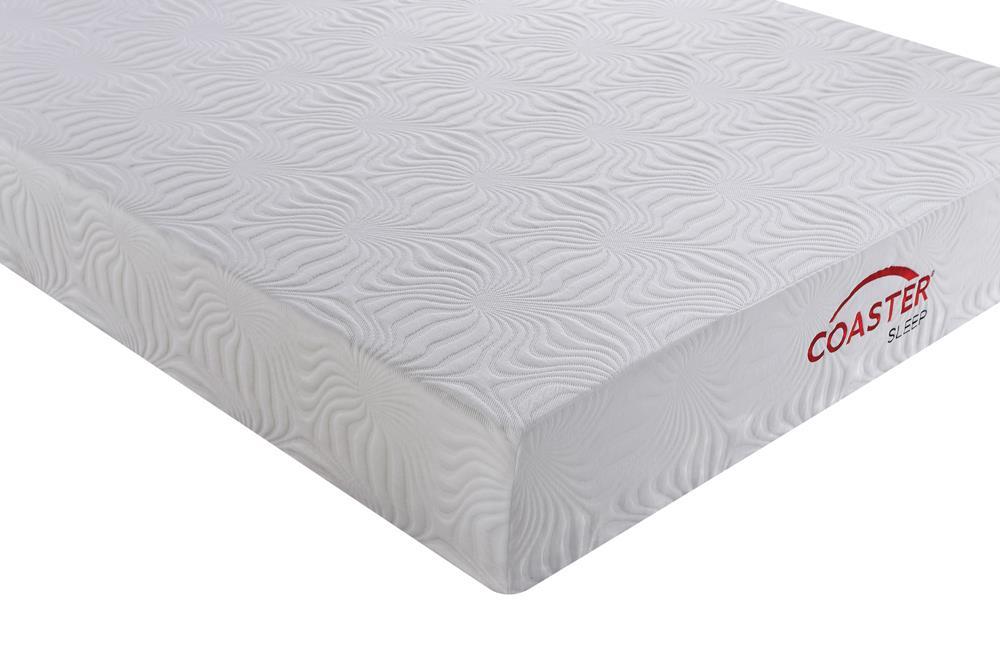 Key White 10-Inch Queen Memory Foam Mattress