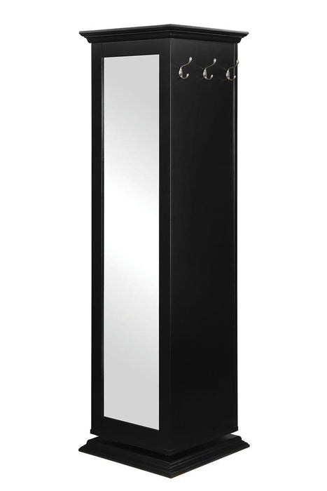 G910083 Casual Black Accent Cabinet