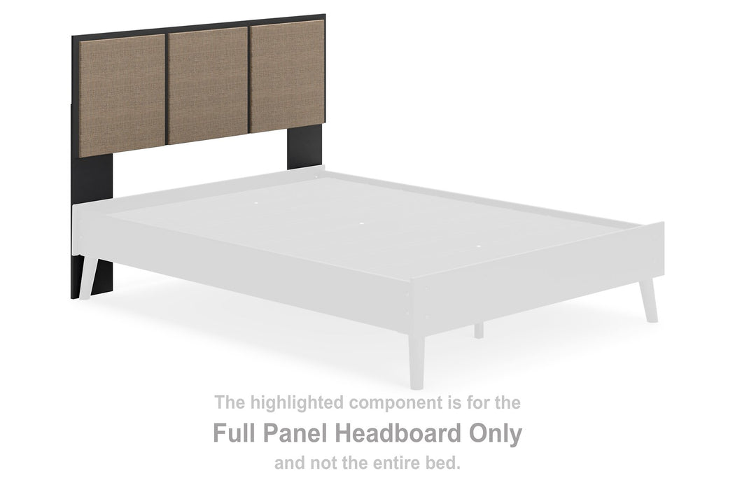 Charlang Panel Bed with 2 Extensions