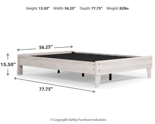 Shawburn Bed and Mattress Set