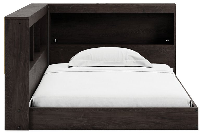 Piperton Youth Bookcase Storage Bed