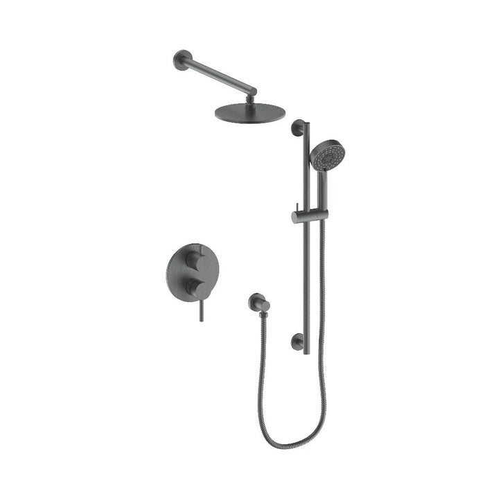 ZLINE El Dorado Rainfall Shower System in Gun Metal (ELD-SHS-GM)