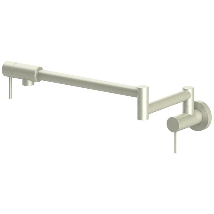 ZLINE Gemini Pot Filler in Brushed Nickel (GEM-FPF-BN)