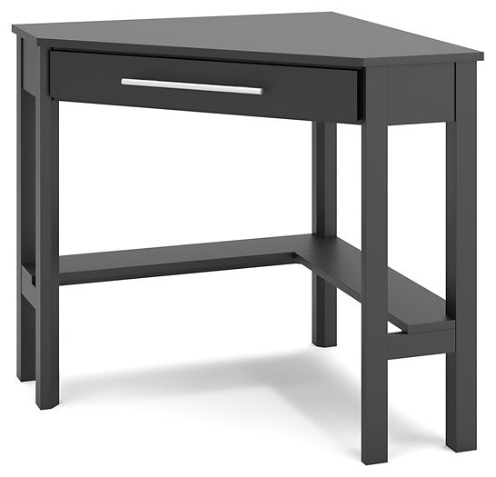 Otaska Home Office Corner Desk with Bookcase