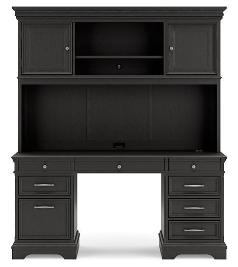 Beckincreek Home Office Credenza with Hutch