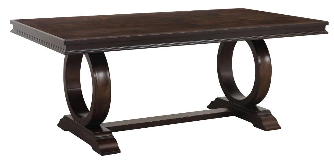 Homelegance Oratorio Dining Table in Dark Cherry 5562-96*