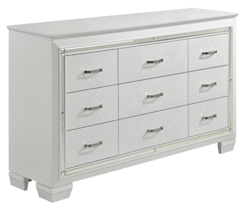 Homelegance Allura Dresser in White 1916W-5