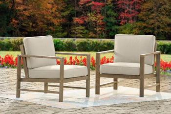 Fynnegan Lounge Chair with Cushion (Set of 2)