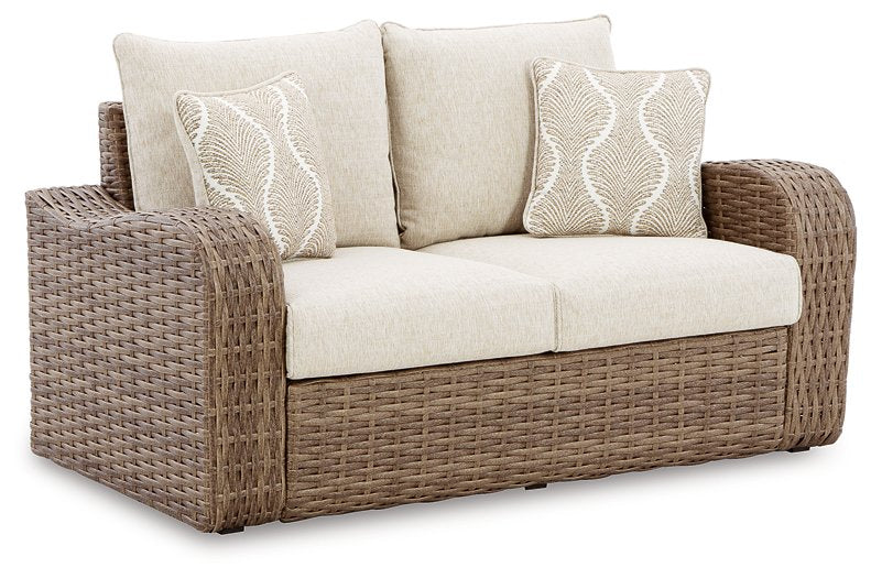 Sandy Bloom Outdoor Living Room Set